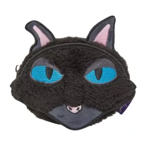 Coraline Black Cat Plush Coin Purse Loungefly