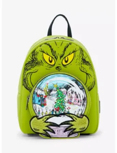 Loungefly Grinch Snow Globe Mini BackPack