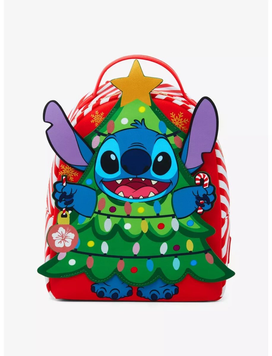 Loungefly Stitch Christmas Tree Mini BackPack