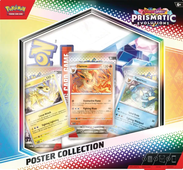 Prismatic Evolutions Poster Collection - Pokemon TCG