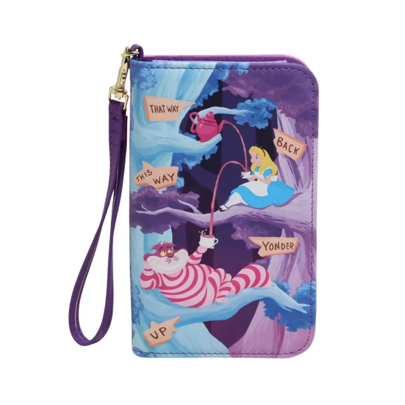 Alice and Cheshire Cat Tech Wallet