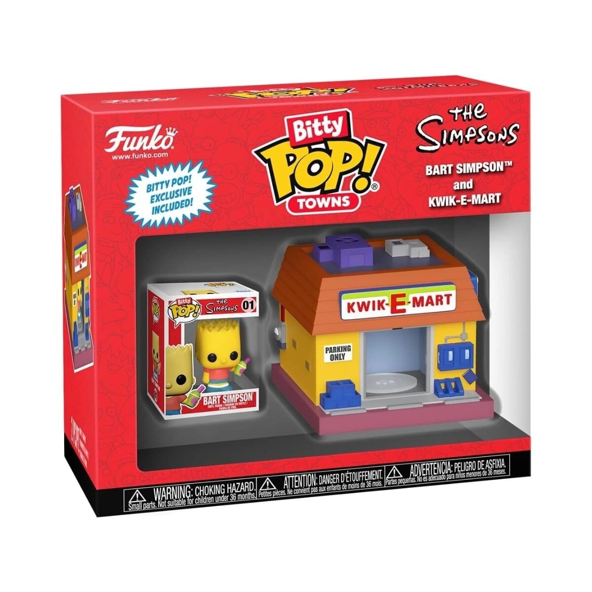 Funko Bitty Bart Simpson and Kwik-E-Mart