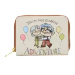 Pixar Up Greatest Adventure Mini Zipper Wallet Disney Loungefly