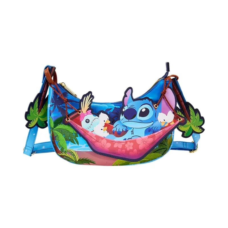 Stitch Camping Cuties Hammock Crossbody Disney Loungefly