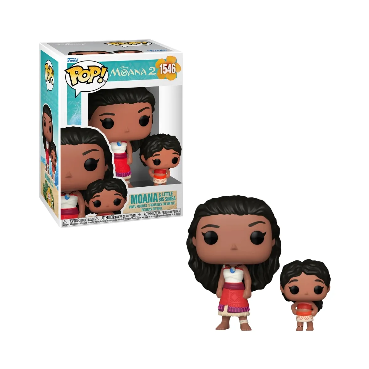 Funko Moana & Little Sis Simea - 1546 - 1 Funko Moana & Little Sis Simea - 1546