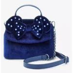 Loungefly Disney Minnie Mouse Velvet Ears Crossbody Bag
