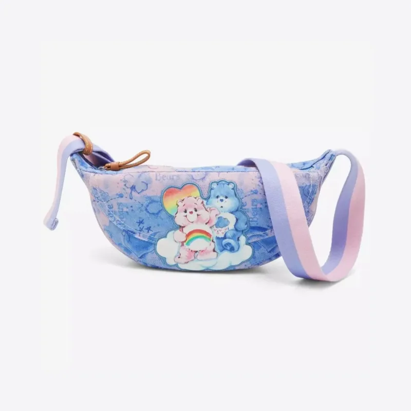 Care Bears Cheer Bear & Grumpy Bear Convertible Crossbody Belt Bag