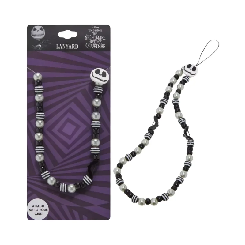 Jack Skellington Beaded Phone Charm The Nightmare Before Christmas Disney