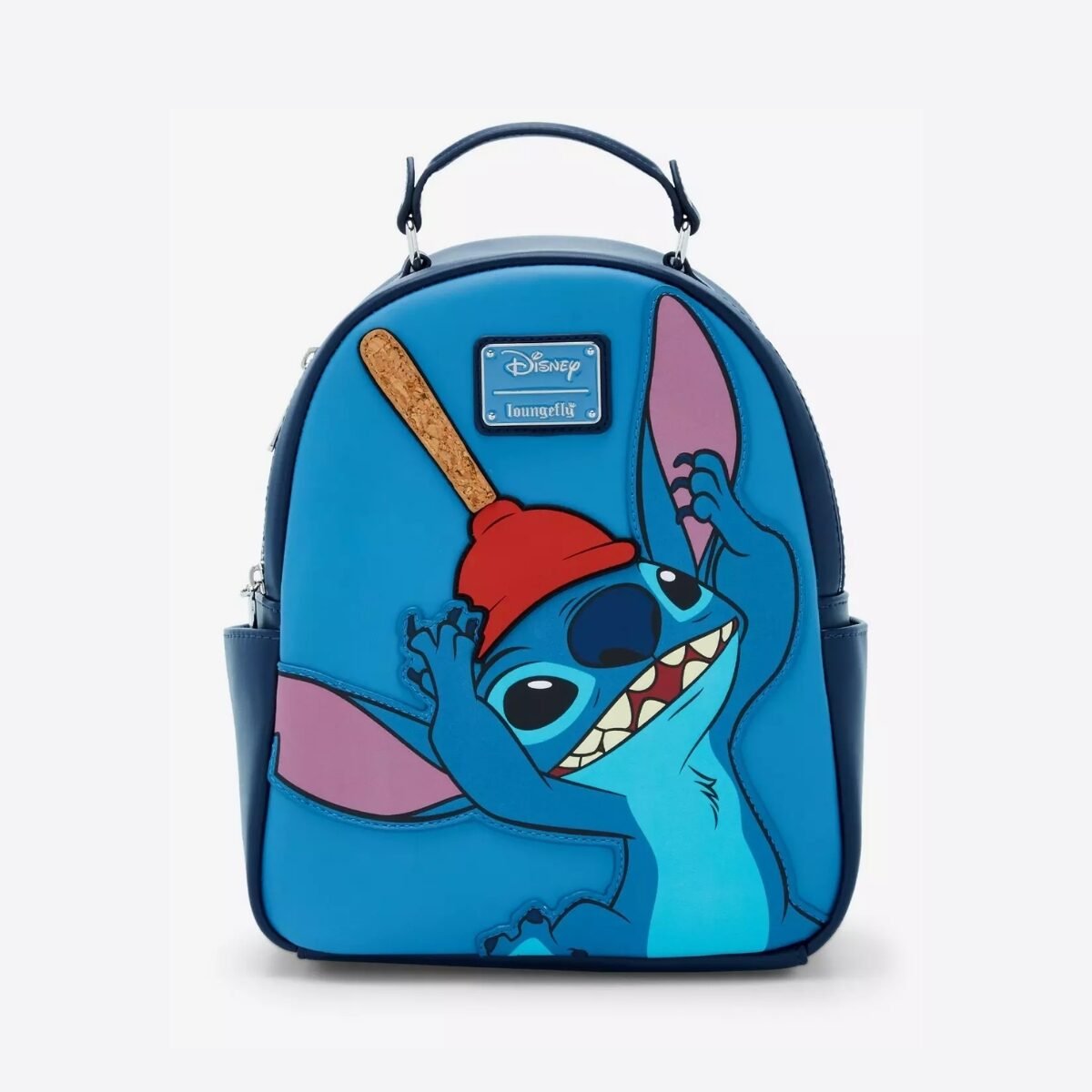 Loungefly Plunger Stitch Mini Backpack Lilo & Stitch Disney - 1 Loungefly Plunger Stitch Mini Backpack Lilo & Stitch Disney