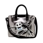 Nightmare before Jack Face Metallic Handbag Loungefly Disney