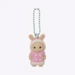 Calico Critters Llavero Fluffy Parka Milk Rabbit Baby