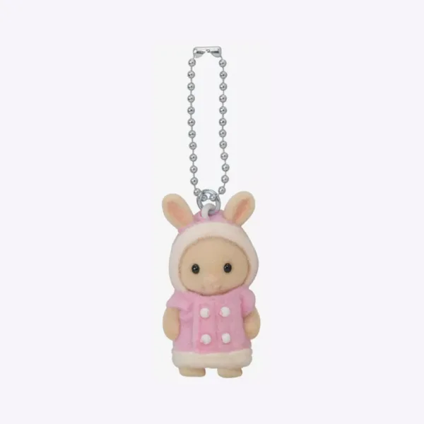 Calico Critters Llavero Fluffy Parka Milk Rabbit Baby
