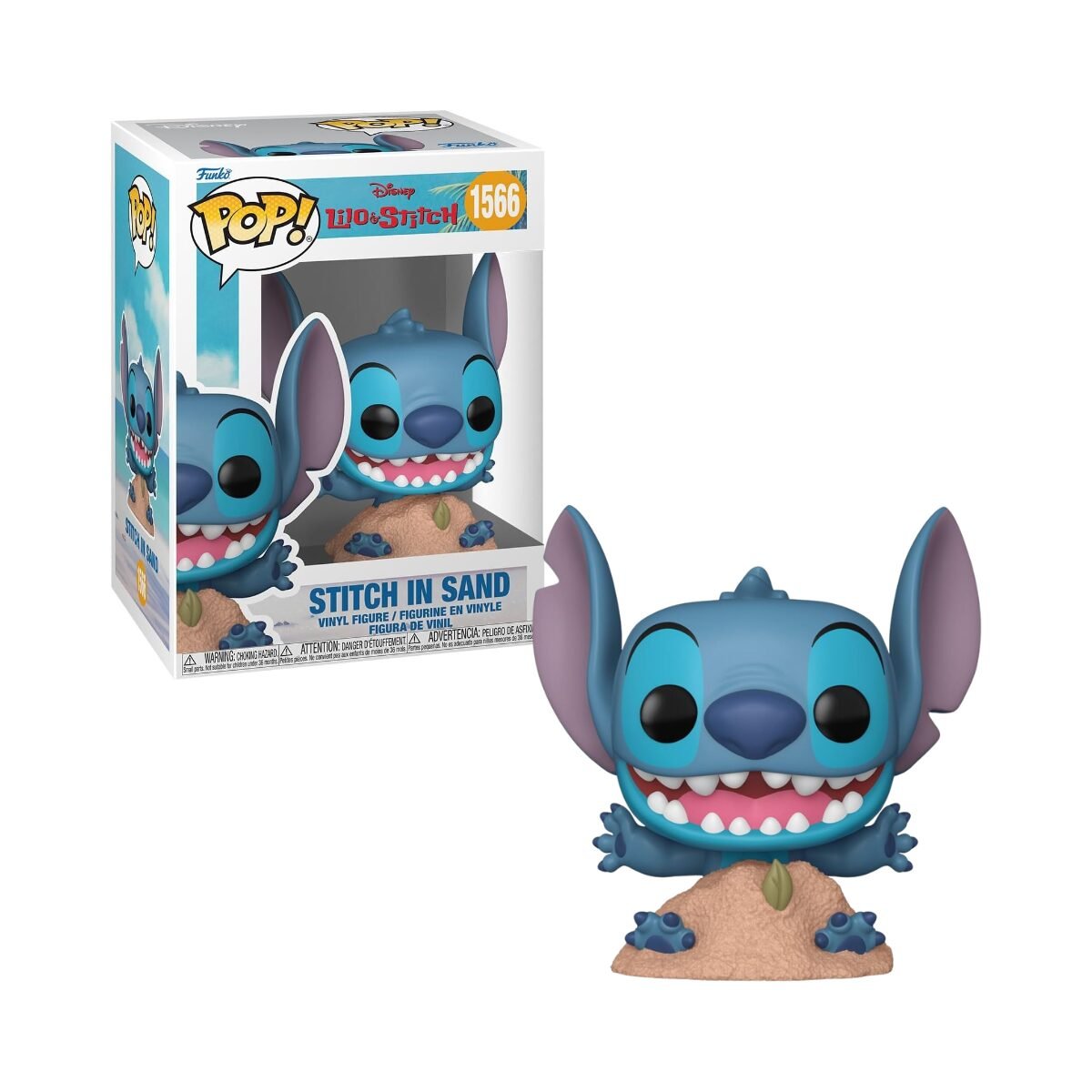 Funko Pop! Stitch in Sand - 1566 (1) Funko Pop! Stitch in Sand - 1566