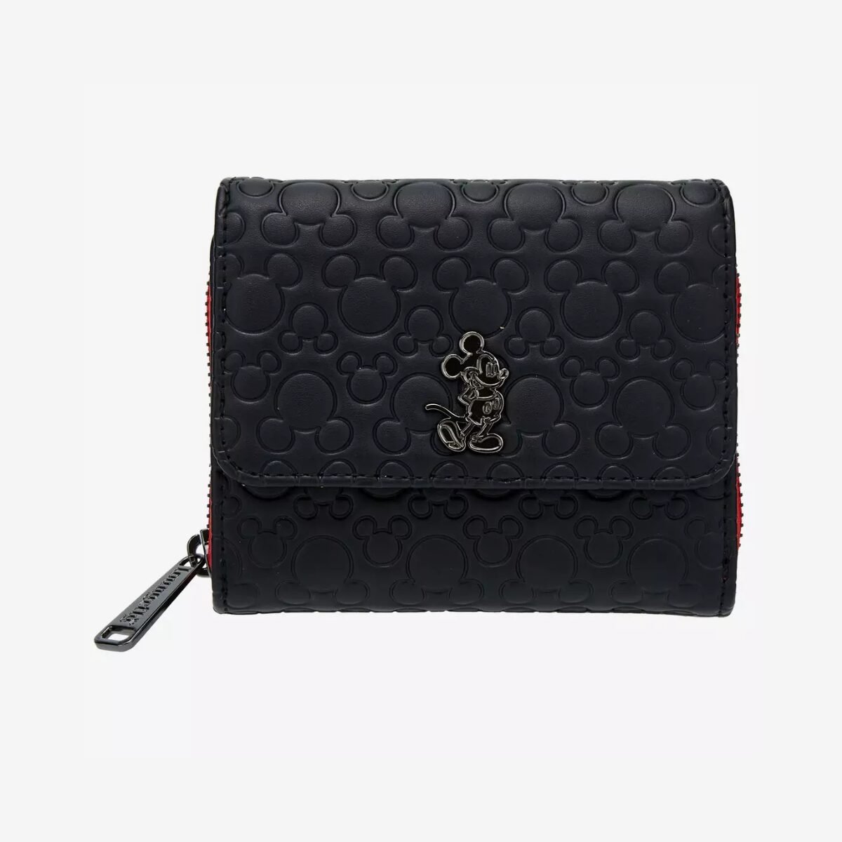 Loungefly Mickey Debossed Silhouettes Zip Wallet