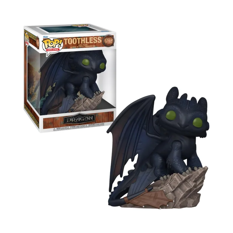 Funko Pop! Deluxe: Toothless - 1792 - How to Train Your Dragon