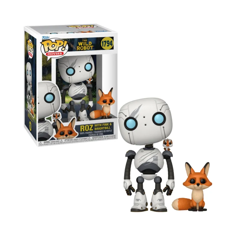 Funko Pop! Roz with Fink - 1794 - Wild Robot