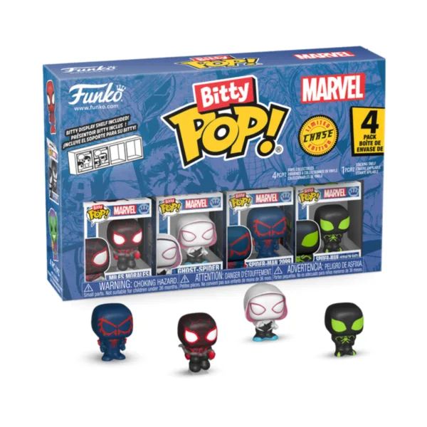 Funko Bitty Miles Morales 4 pack - Spider-Man Marvel