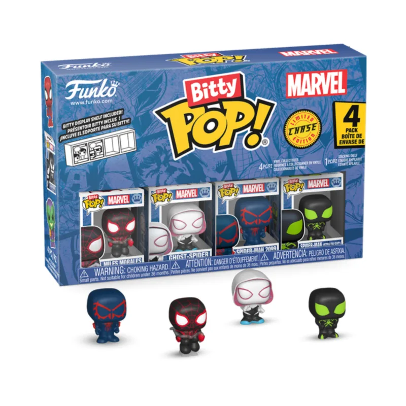Funko Bitty Miles Morales 4 pack - Spider-Man Marvel