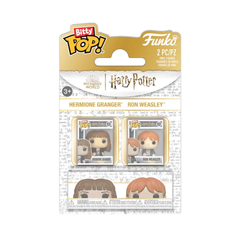 Funko Bitty Pop! Hermione Granger y Ron Weasley - 2 pack - Harry Potter
