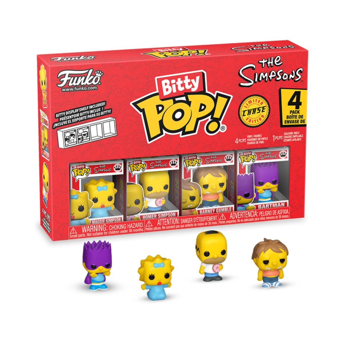 Funko Bitty Simpsons 4 pack (1) Funko Bitty Simpsons 4 pack