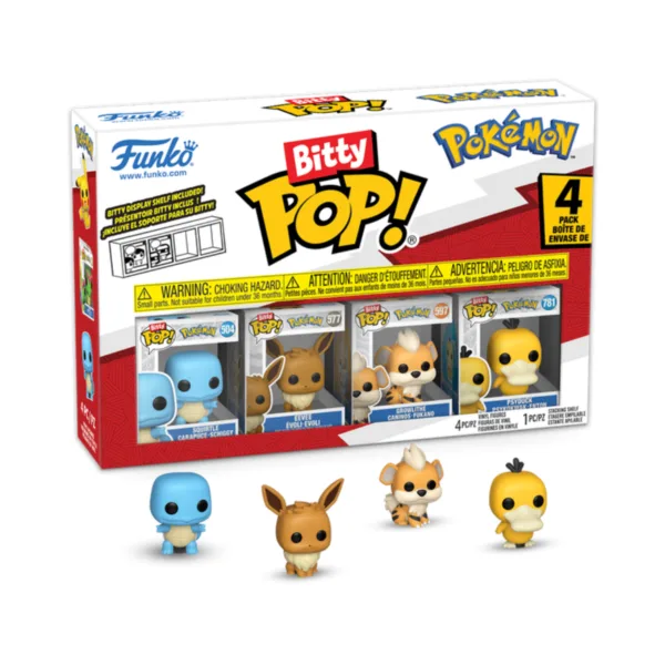 Funko Bitty Squirtle 4 pack - Pokemon