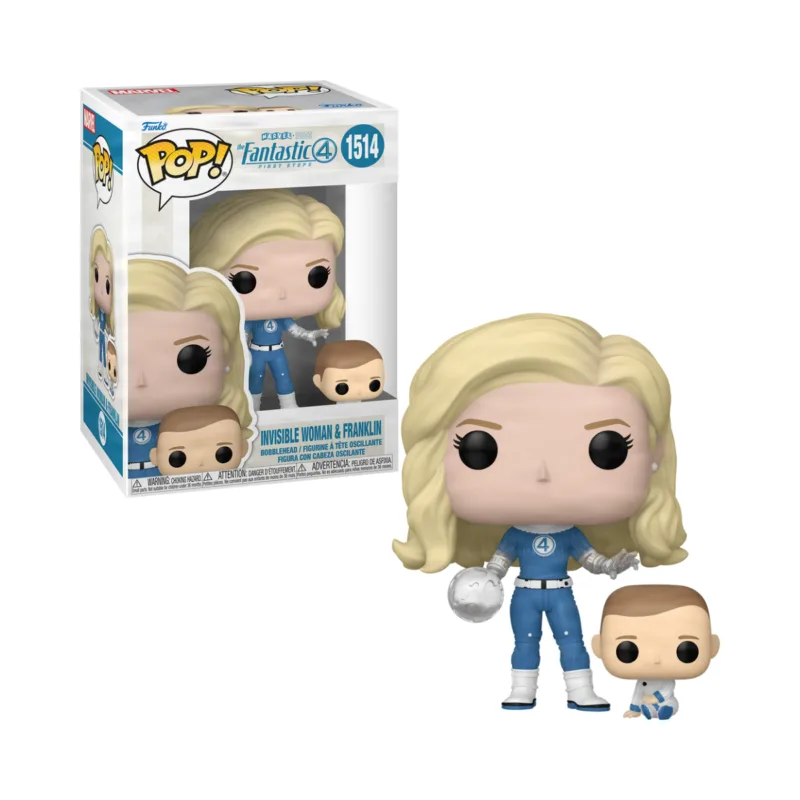 Funko Pop! Invisible Woman & Franklin - 1514 - Fantastic Four: First Steps - Marvel