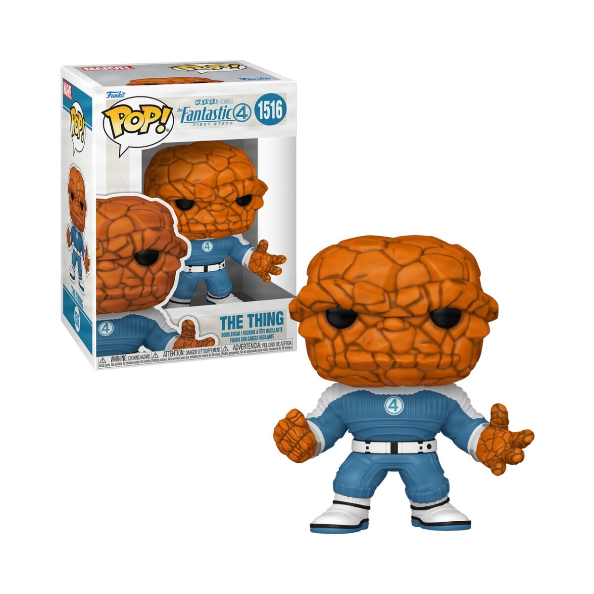 Funko Pop! The Thing - 1516 - Fantastic Four: First Steps - Marvel