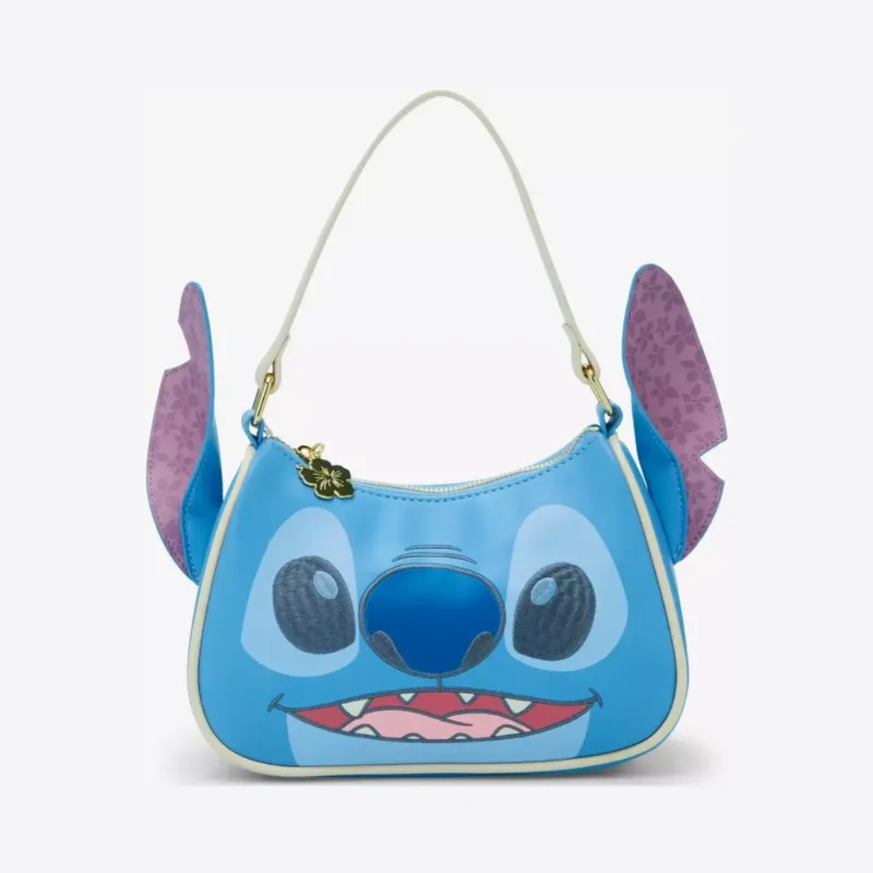 Loungefly Floral Stitch Figural Crossbody Bag
