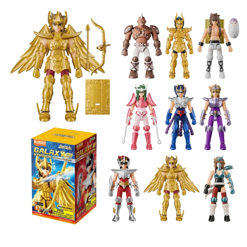 Blokees Saint Seiya Galaxy Version 01 The Legacy of Sagittarius!! - Caja Sorpresa Caballeros del Zodiaco.