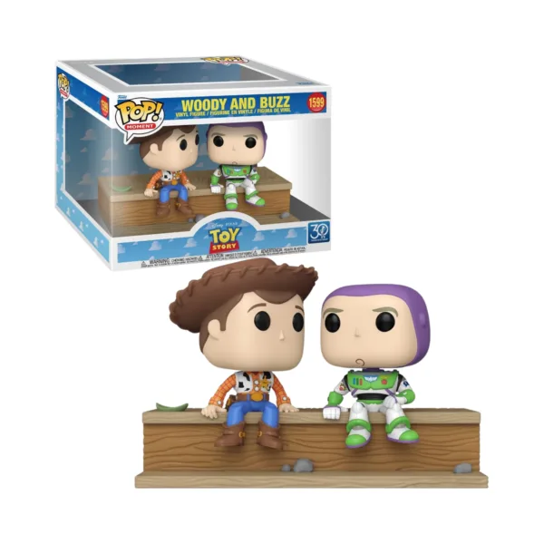 Funko Pop! Moment: Woody and Buzz - 1599 - Toy Story 30th Anniversary