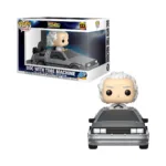 Funko Pop! Rides Deluxe: Doc With Time Machine - 133 - Back to The Future - Dr. Emmett Brown