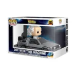 Funko Pop! Rides Deluxe: Doc With Time Machine - 133 - Back to The Future - Dr. Emmett Brown - Imagen 2