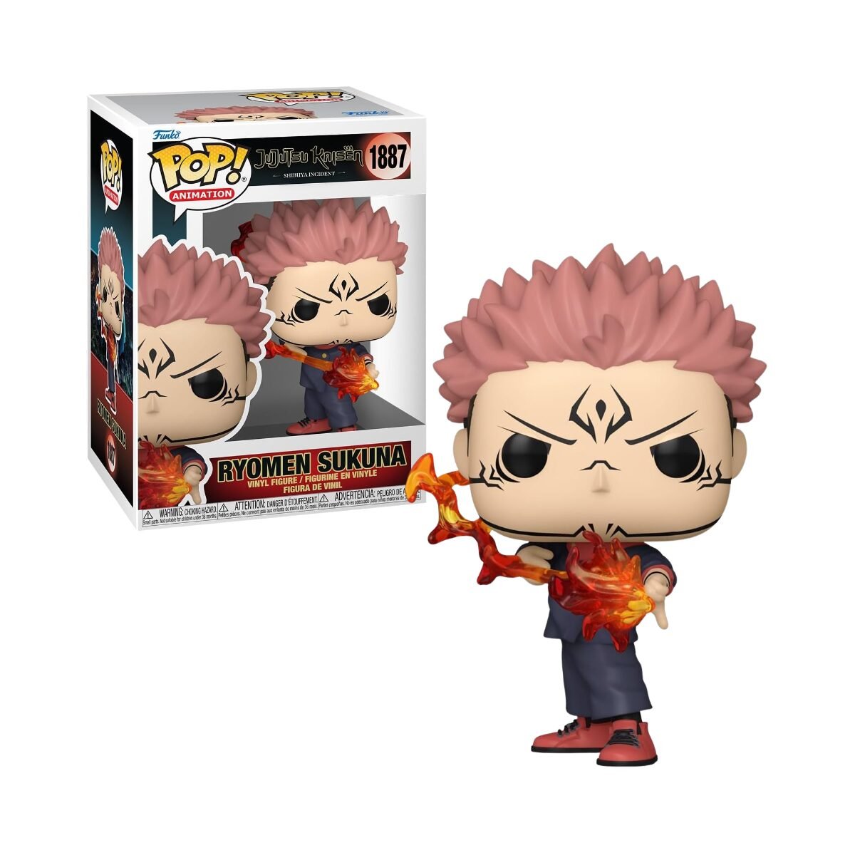 Funko Pop! Ryomen Sukuna - 1887 - Jujutsu Kaisen (1) Funko Pop! Ryomen Sukuna - 1887 - Jujutsu Kaisen