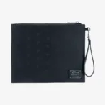 Mickey & Minnie Mouse Silhouette Allover Embossed Wristlet Pouch Loungefly Disney