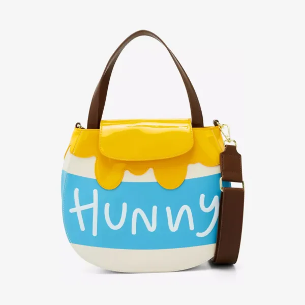 Winnie the Pooh Honey Pot Figural Crossbody Bag Loungefly Disney