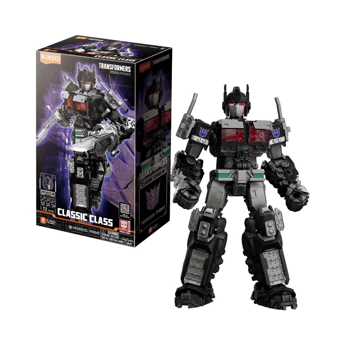 Némesis Prime - Transformers Clásico Clase 08 - Blokees - El despertar de las bestias (1) Némesis Prime - Transformers Clásico Clase 08 - Blokees - El despertar de las bestias