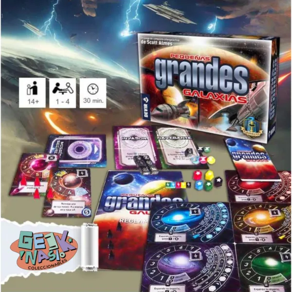 Pequeñas Grandes Galaxias - Devir - Juegos de Mesa