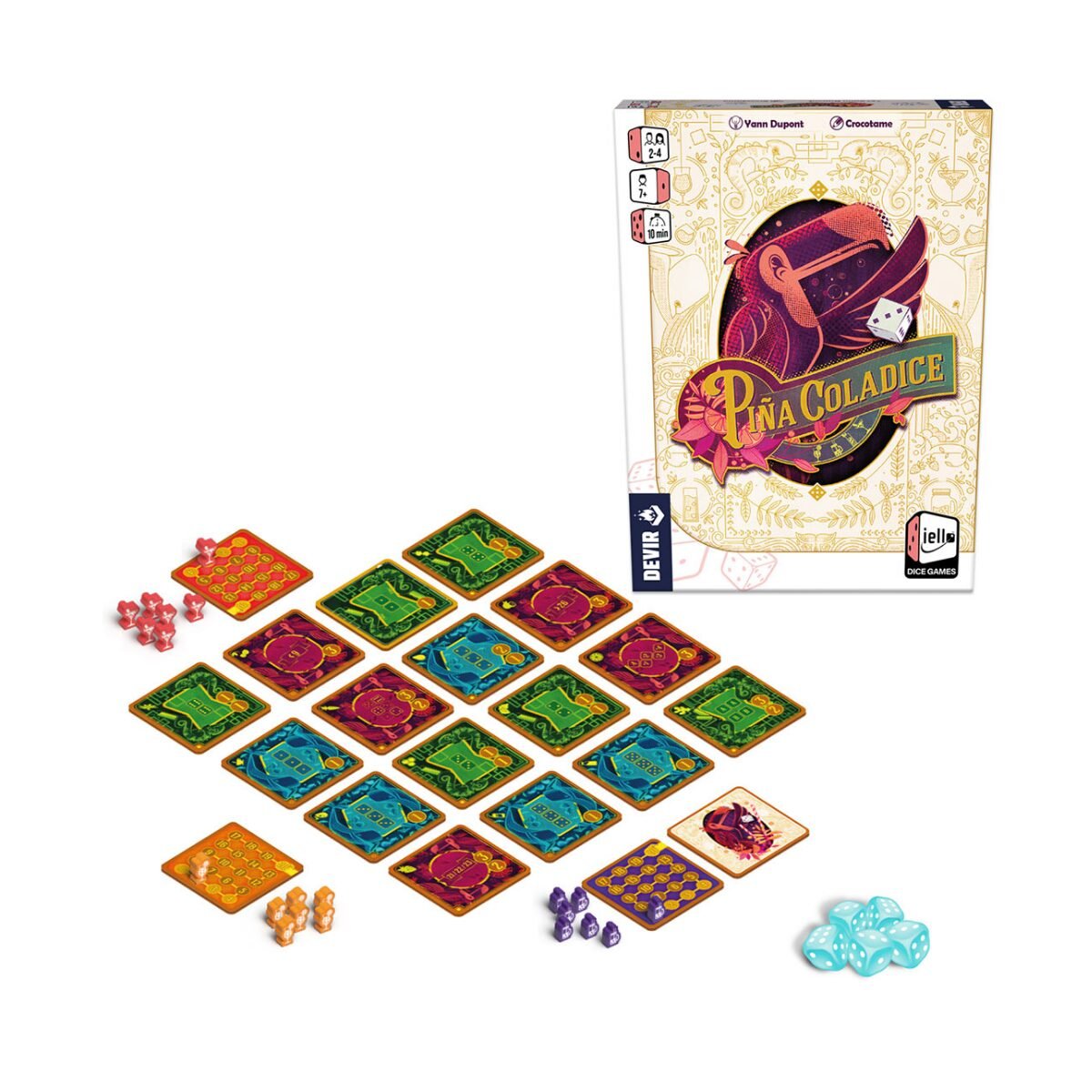 Piña Coladice - Devir - Juego de Mesa