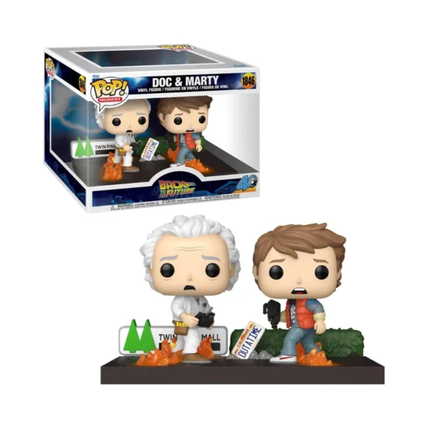 Funko Pop! Moment: Doc & Marty - 1846 - Back to The Future