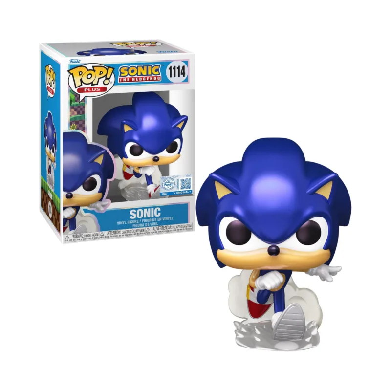Funko Pop! Plus Sonic Perlescente - 1114 - Sonic The Hedgehog