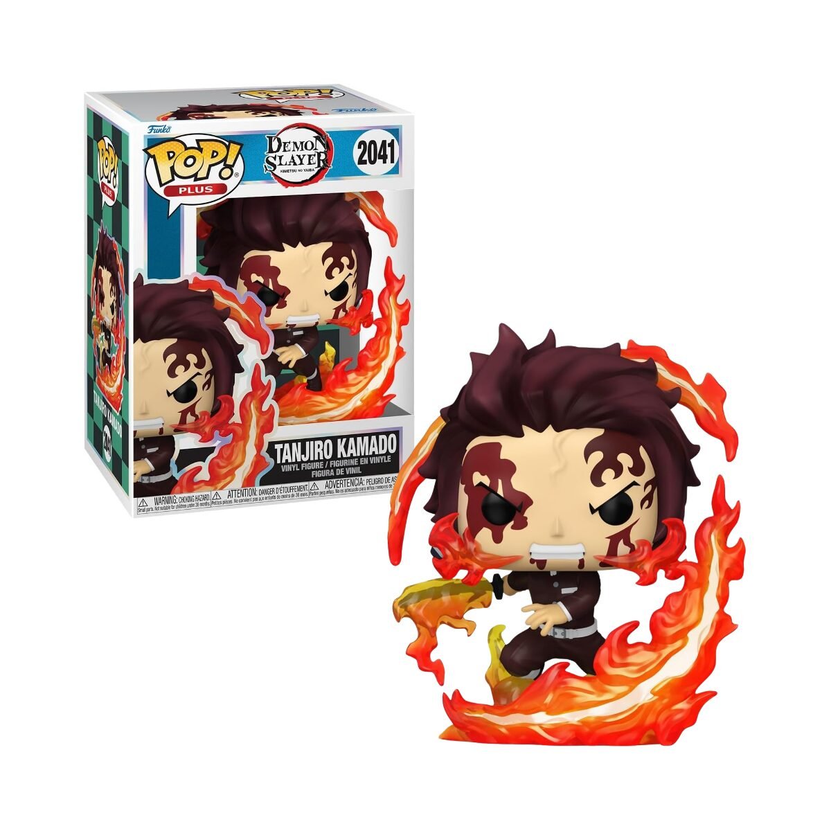 Funko Pop! Plus Tanjiro Kamado - 2041 - Demon Slayer (1) Funko Pop! Plus Tanjiro Kamado - 2041 - Demon Slayer