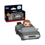 Funko Pop! Rides Marty Mcfly and Time Machine - Back to The Future