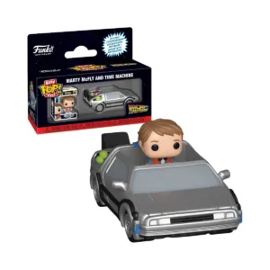 Funko Pop! Rides Marty Mcfly and Time Machine - Back to The Future