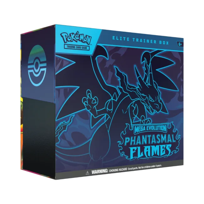 Mega Evolution Phantasmal Flames - Elite Trainer Box ETB En Ingles - Pokemon TCG