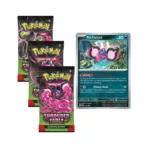 Shrouded Fable 3 Pack Blister Display Español - Scarlet & Violet - Pokemon TCG - Imagen 2