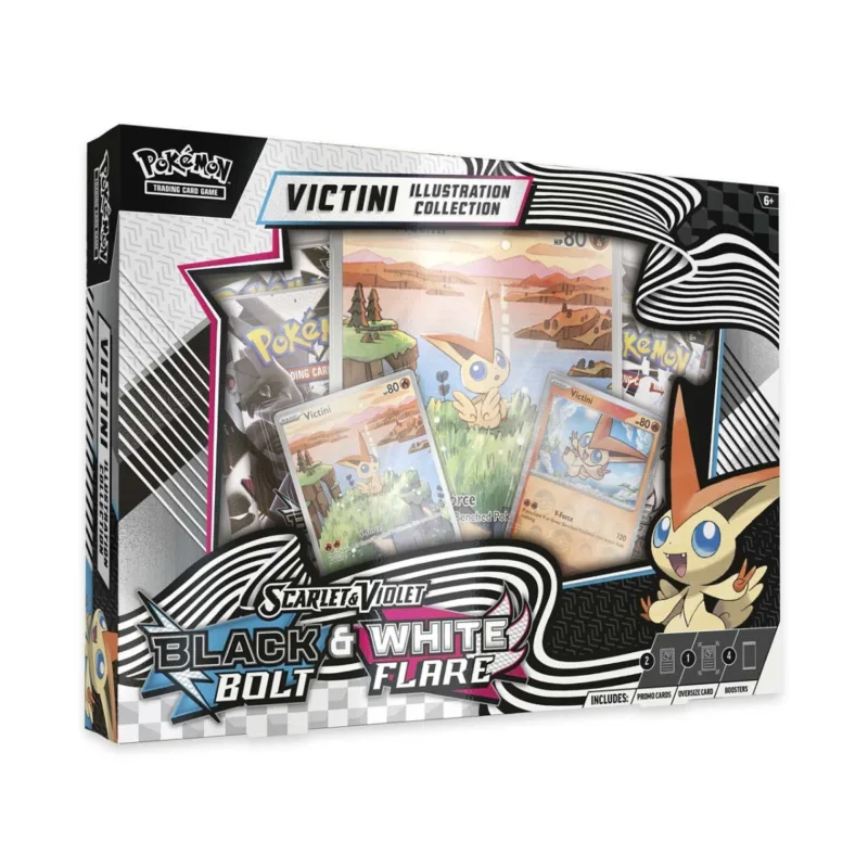 Unova Victini Illustration Collection Display Español - Scarlet & Violet - Pokemon TCG