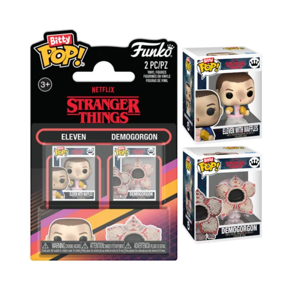 Funko Bitty Pop! Eleven & Demogorgon – 2 pack – Stranger Things