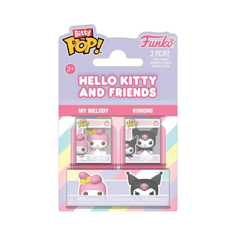 Funko Pop! Bitty My Melody y Kuromi 2 Pack - Sanrio