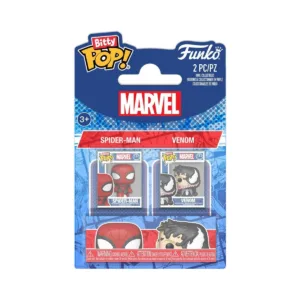 Funko Pop! Bitty Spider-Man y Venom 2 Pack - Marvel Spider-Man