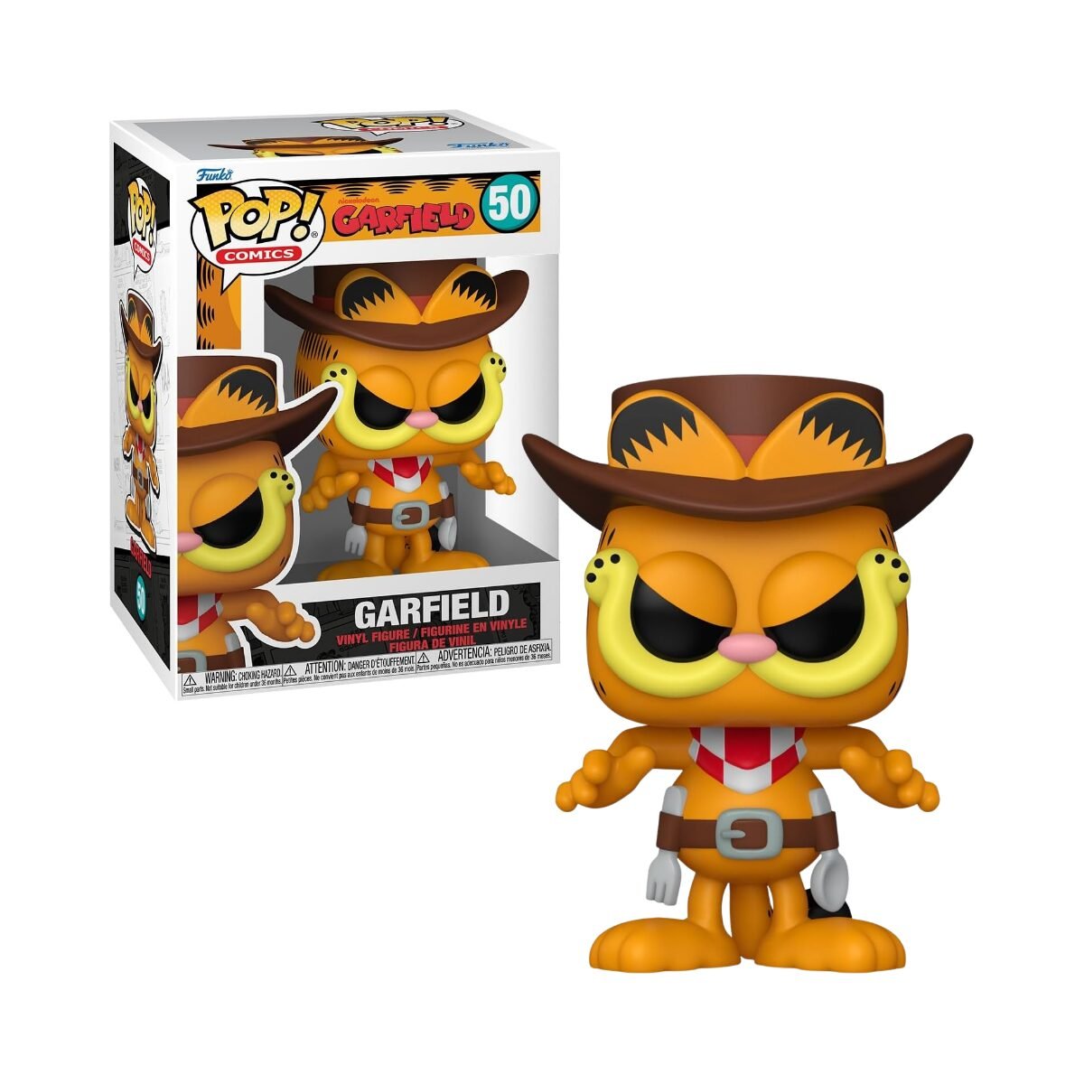 Funko Pop! Garfield - 50 (1) Funko Pop! Garfield - 50 - Comics Fans